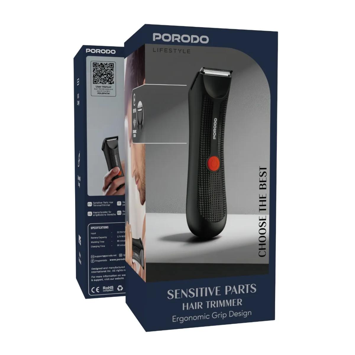 Porodo Lifestyle Sensitive Parts Hair Trimmer