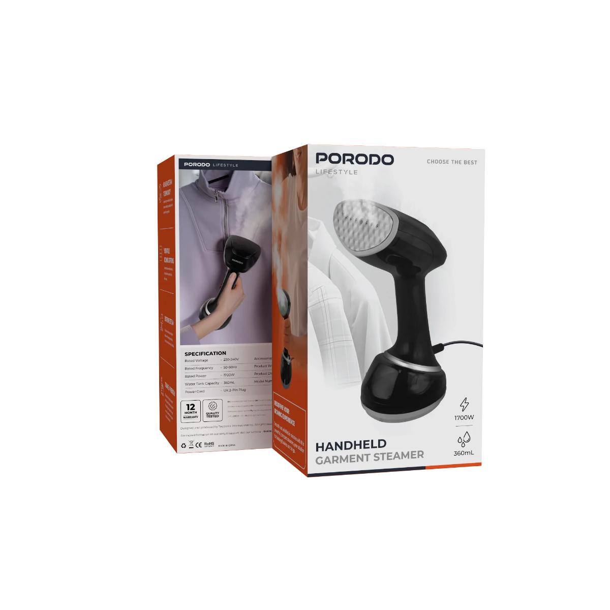 Porodo Lifestyle Handheld Garment Steamer