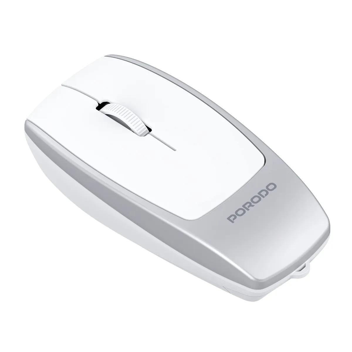Porodo Wireless Mouse 1600DPI with Card Reader