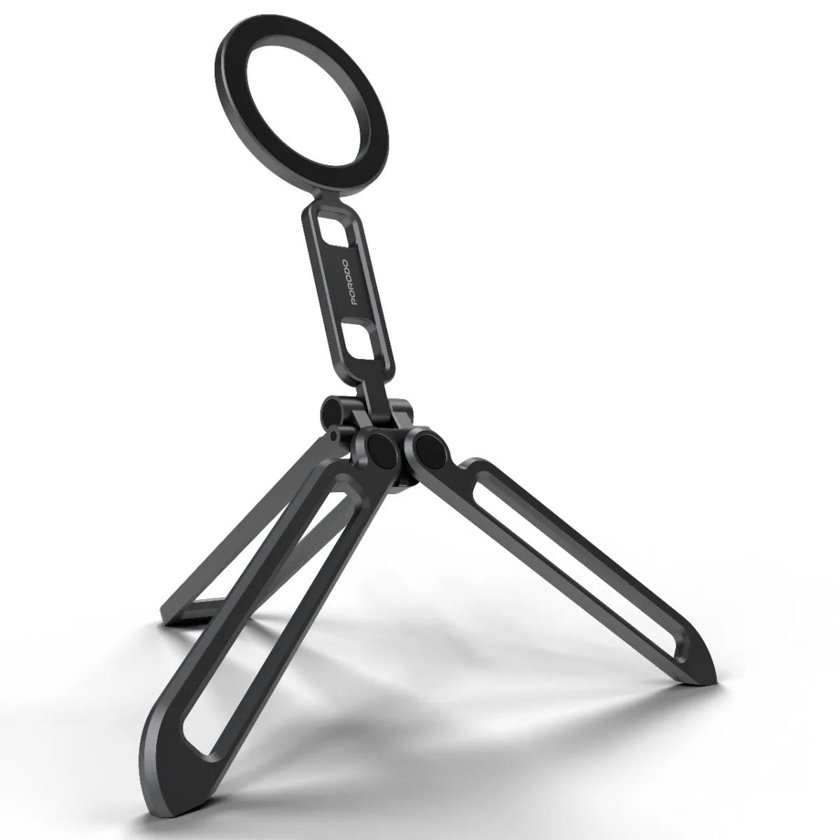 Porodo Holdflex Foldable Magnetic Aluminum Phone Stand