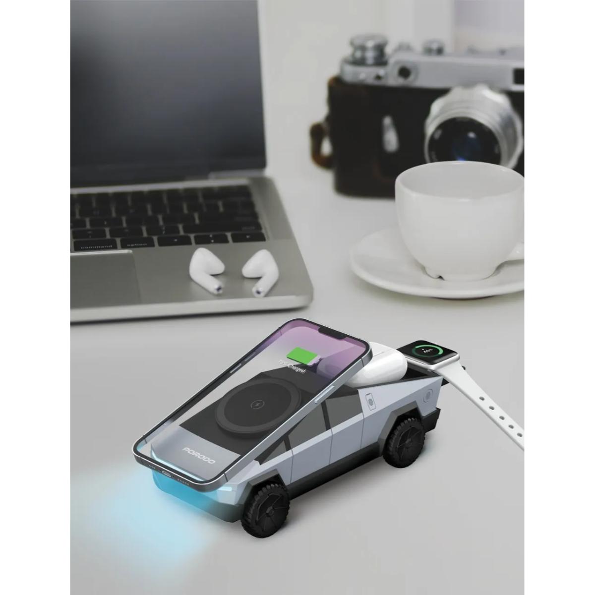 Porodo Cyber Dock Wireless Charger