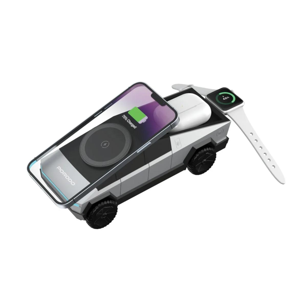 Porodo Cyber Dock Wireless Charger