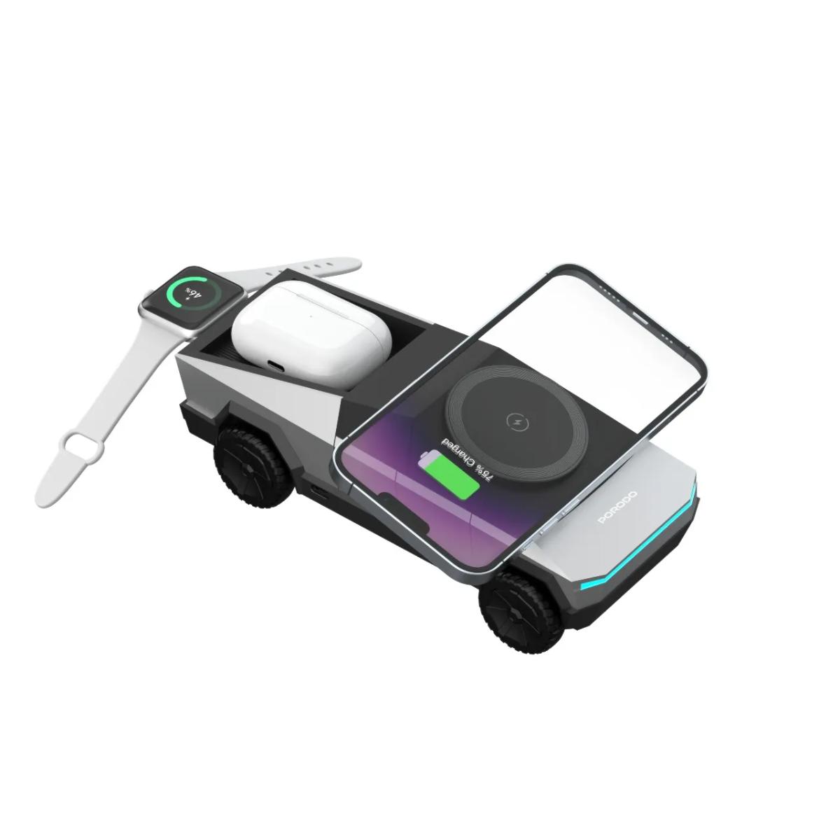 Porodo Cyber Dock Wireless Charger