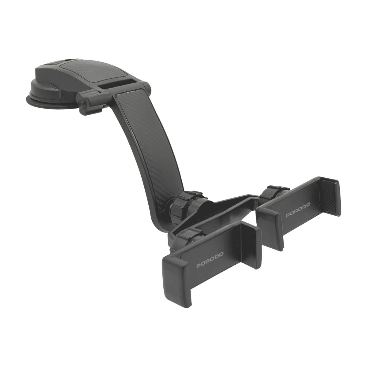 Porodo 360° Rotatable Car Phone Holder