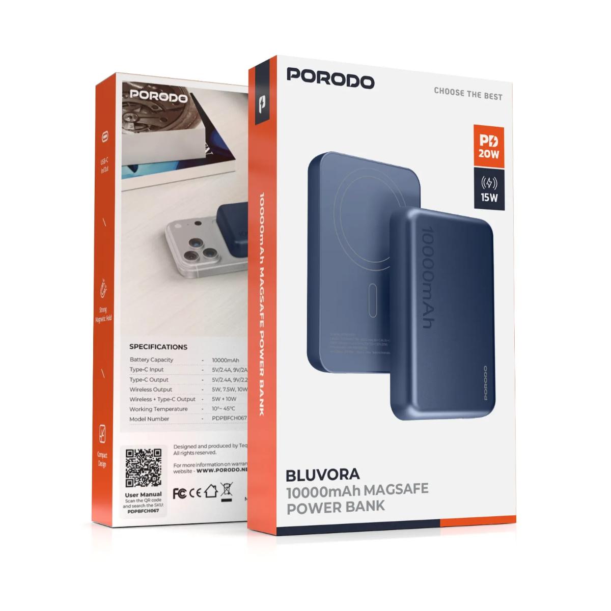 Porodo Oranzo 10K MagSafe Power Bank