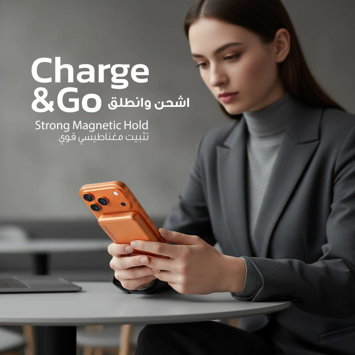 Porodo Oranzo 10K MagSafe Power Bank