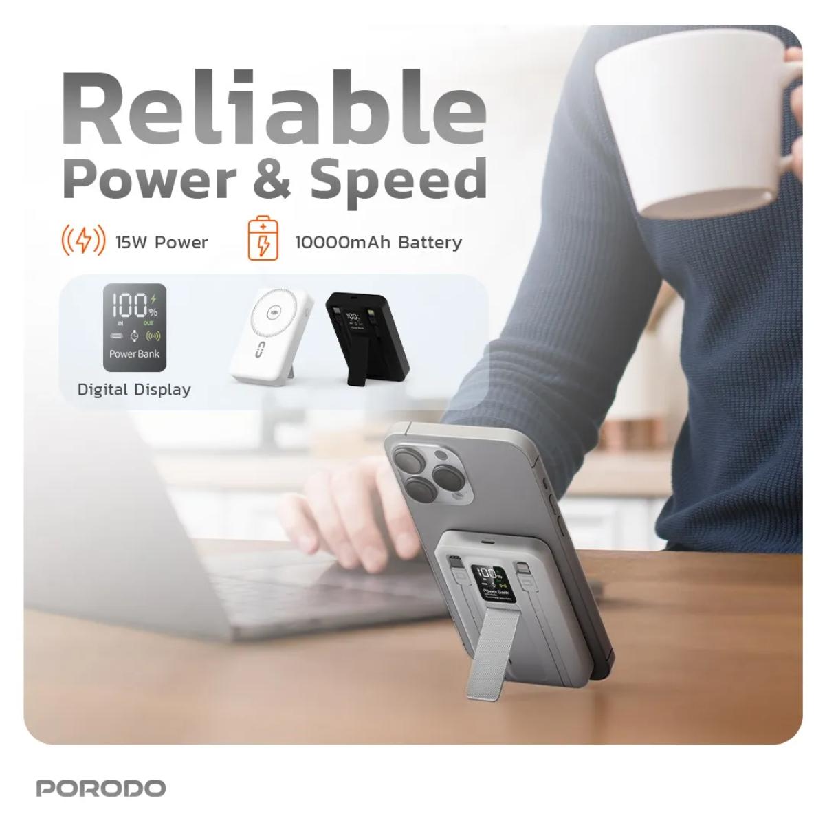 Porodo 10000mAh MagSafe Power Bank
