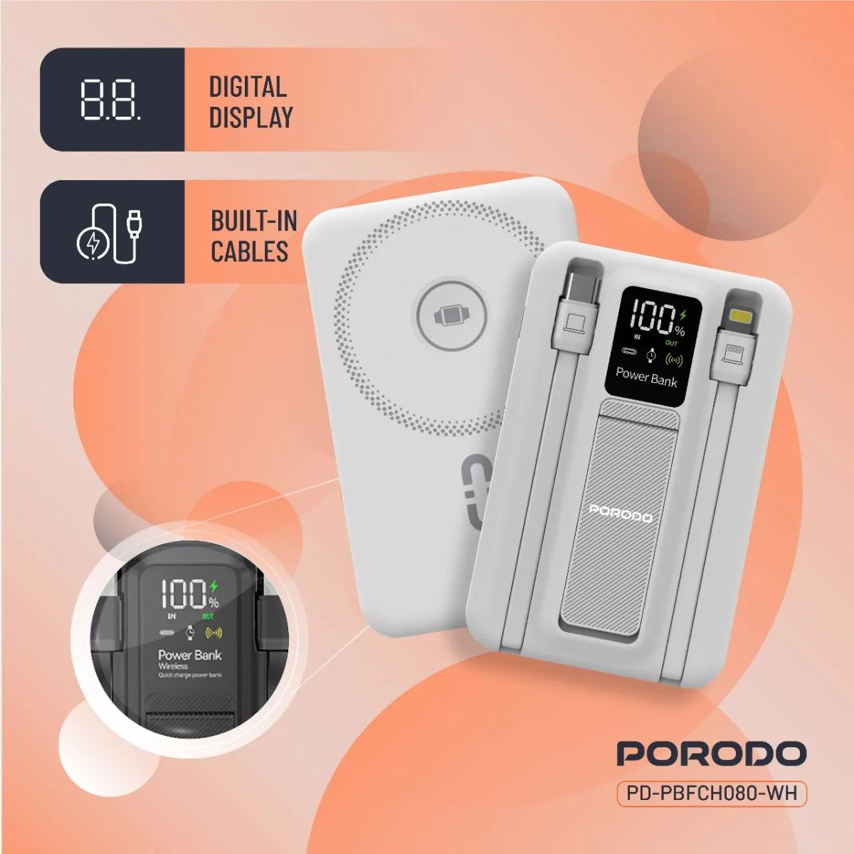 Porodo 10000mAh MagSafe Power Bank