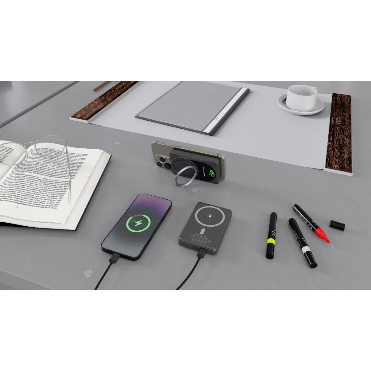 Porodo 10000mAh Qi2 Wireless Power Bank