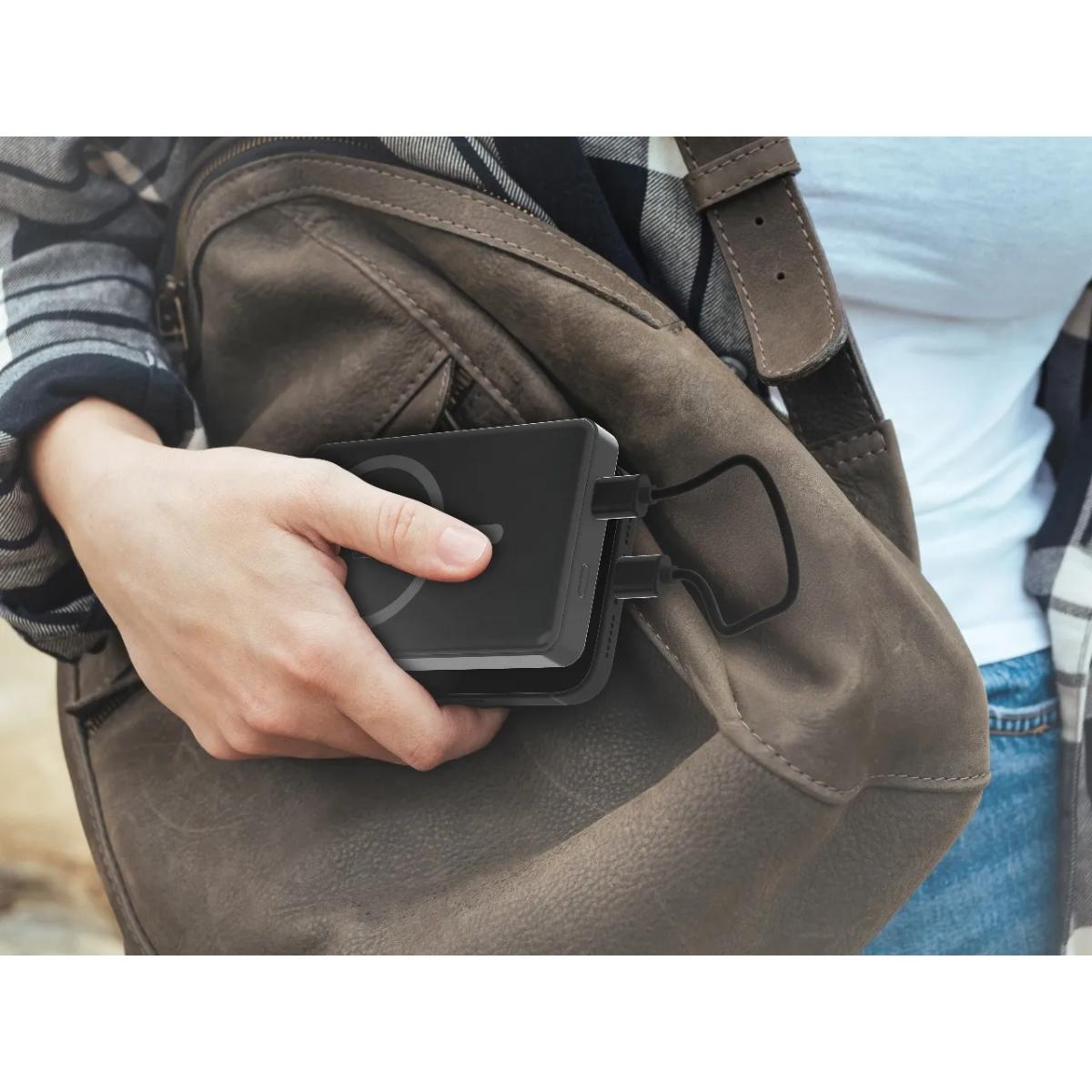 Porodo 10000mAh Qi2 Wireless Power Bank