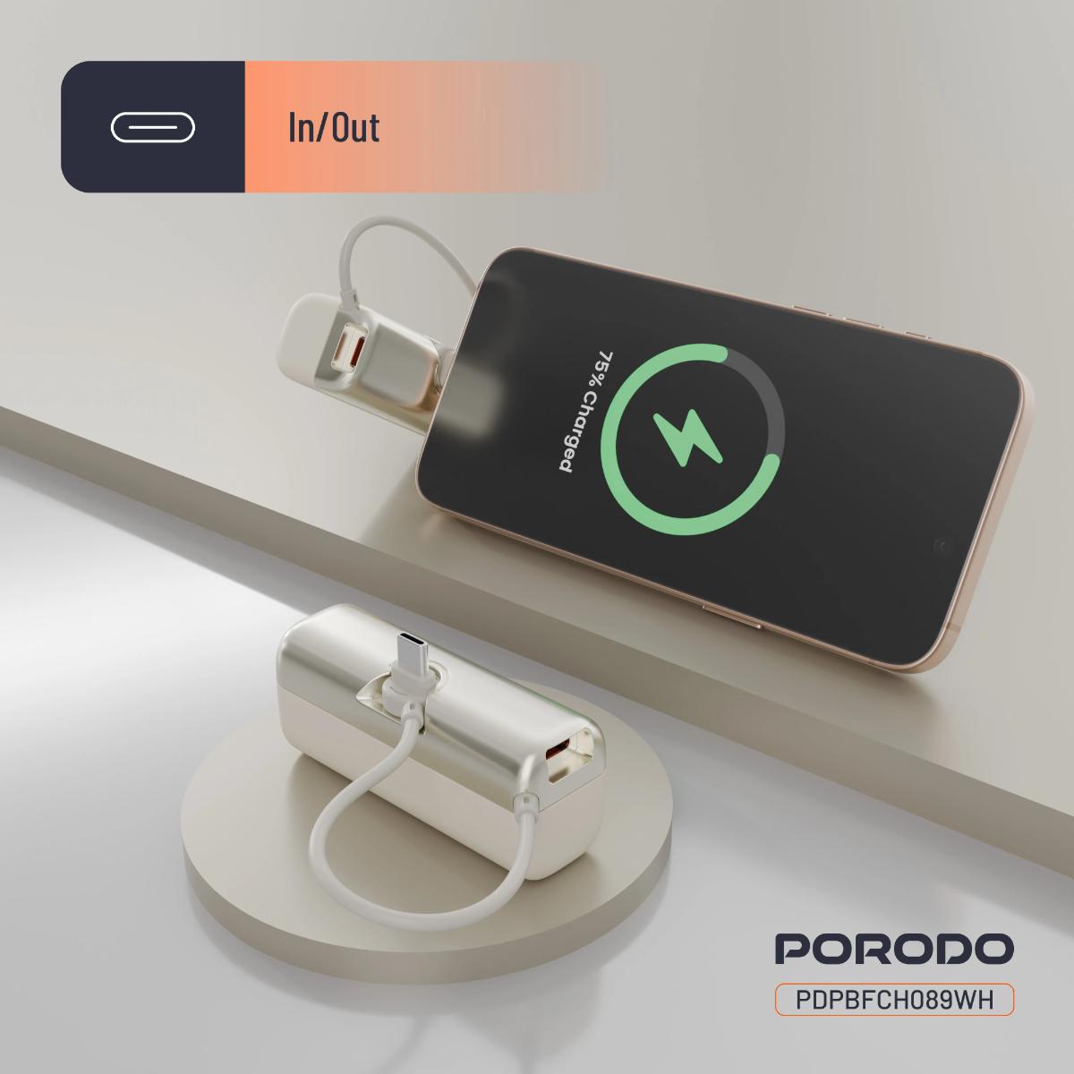 Porodo Pocket Volt 5000mAh Power Bank