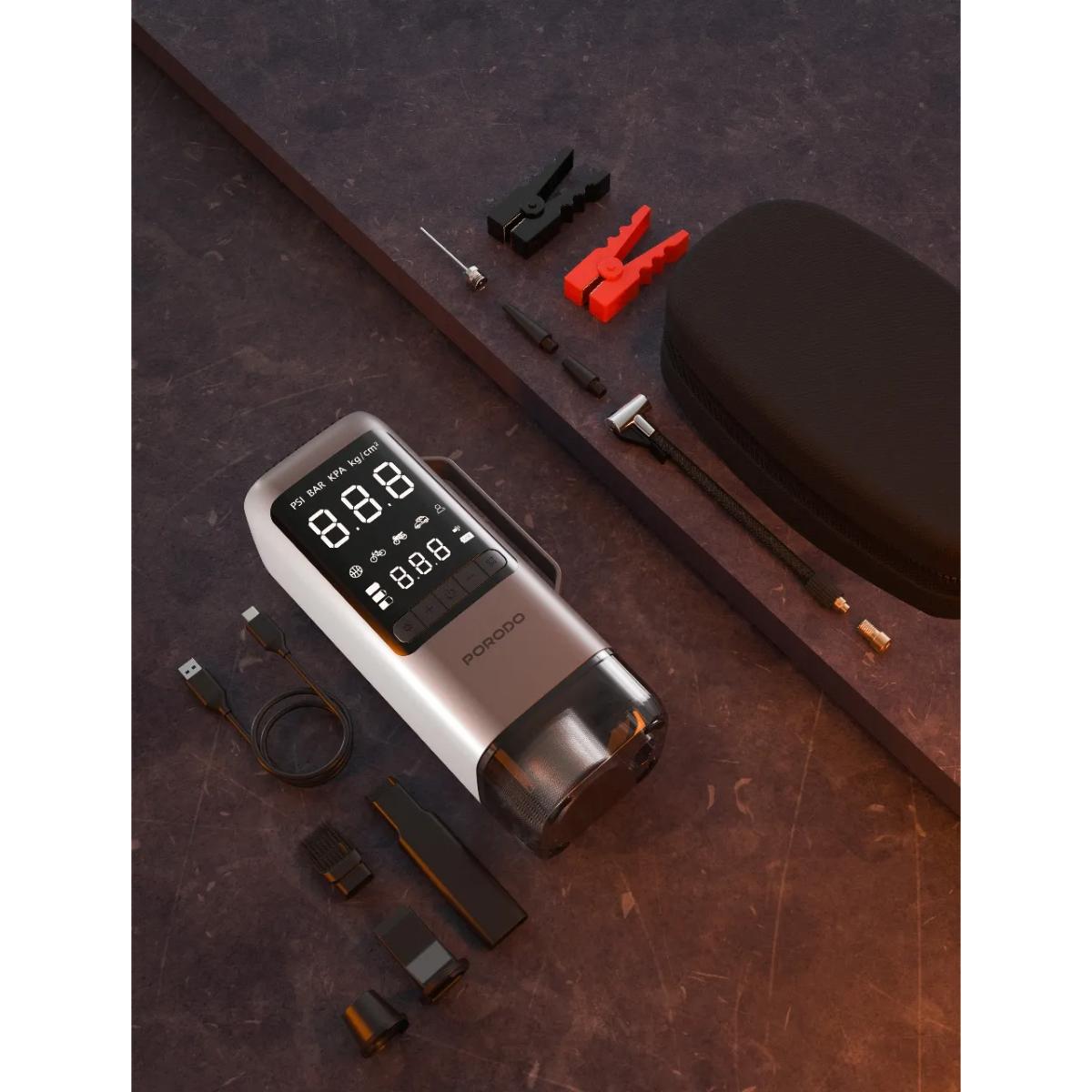 Porodo 6-in-1 Emergency Car Power Tool