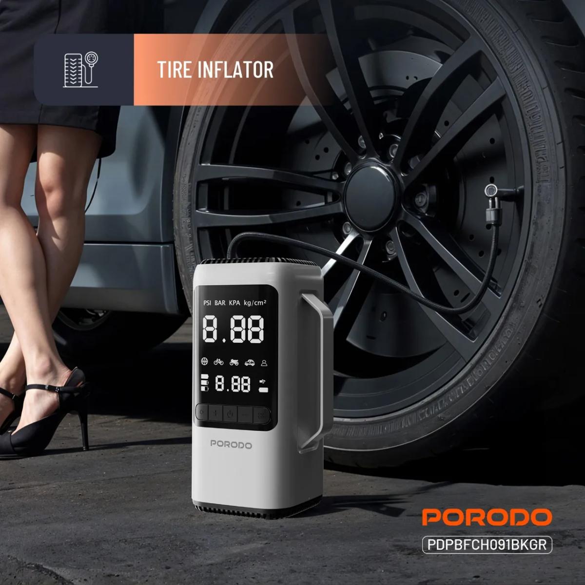 Porodo 6-in-1 Emergency Car Power Tool