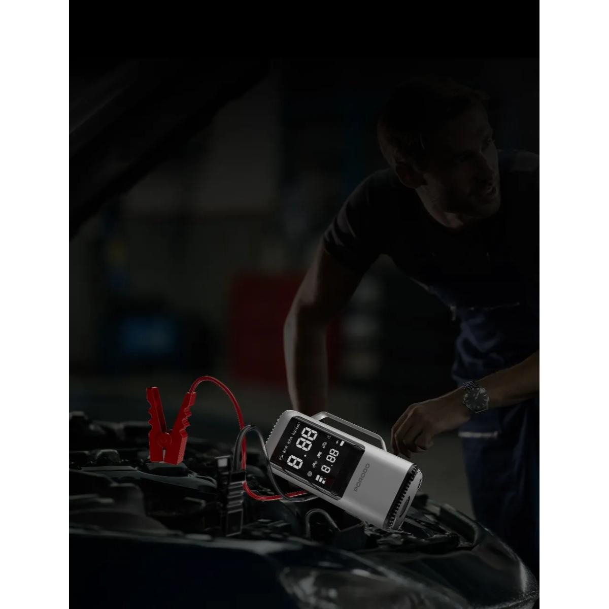 Porodo 6-in-1 Emergency Car Power Tool