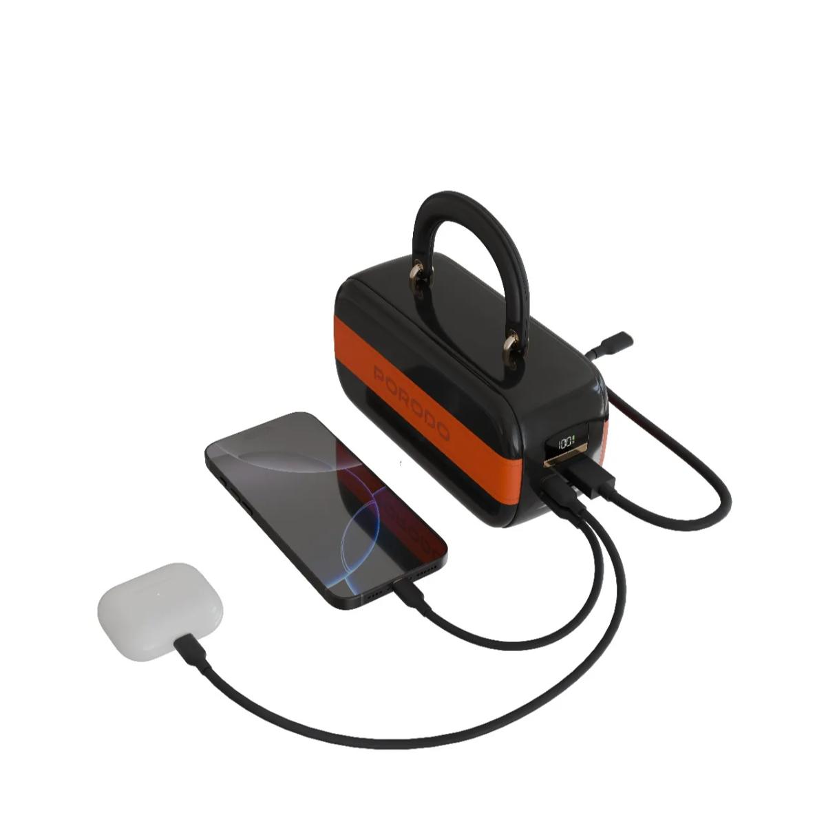 Porodo Sway 60000 mAh Power Bank PD 100W