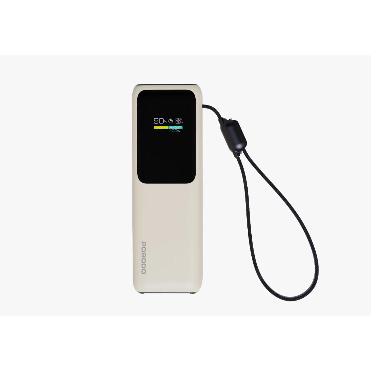 Porodo Smart Display 20000mAh Power Bank
