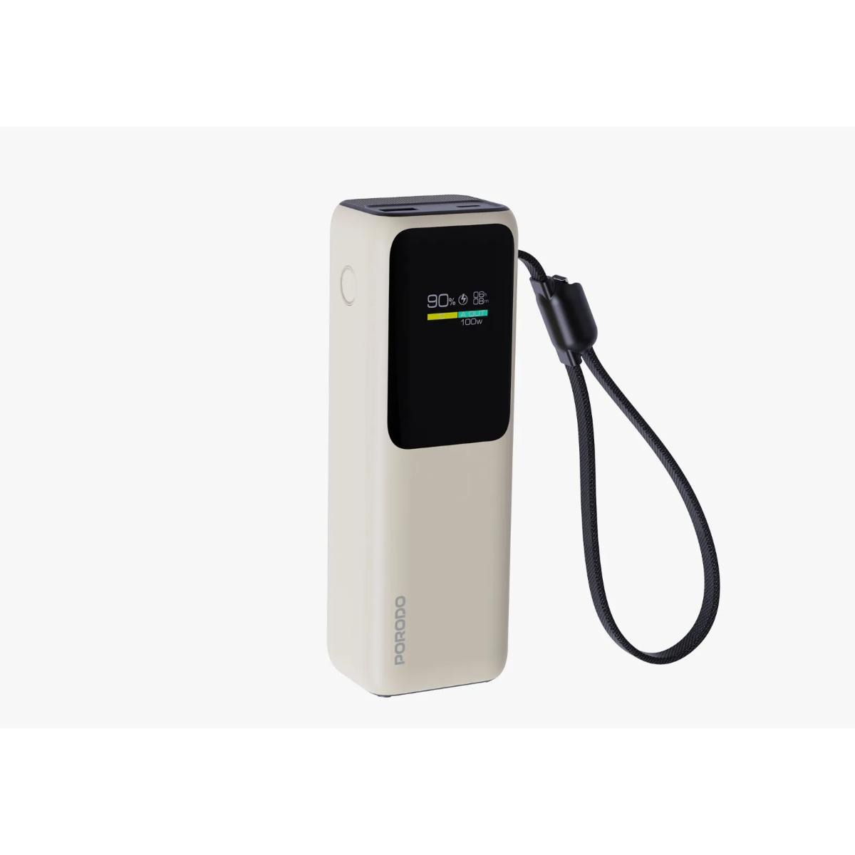 Porodo Smart Display 20000mAh Power Bank