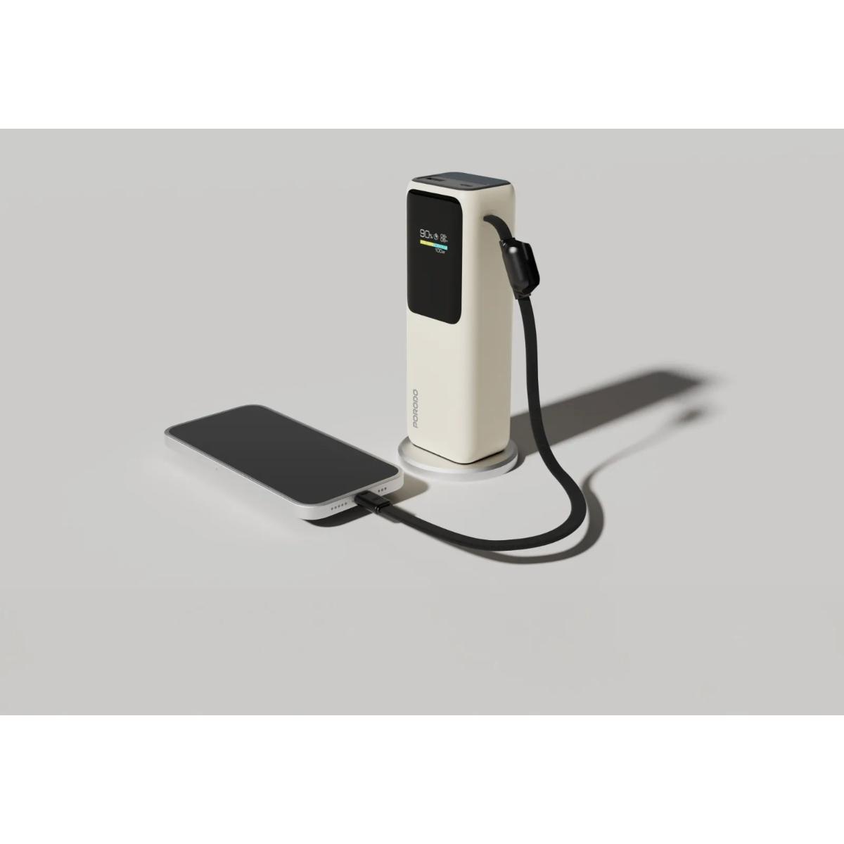 Porodo Smart Display 20000mAh Power Bank