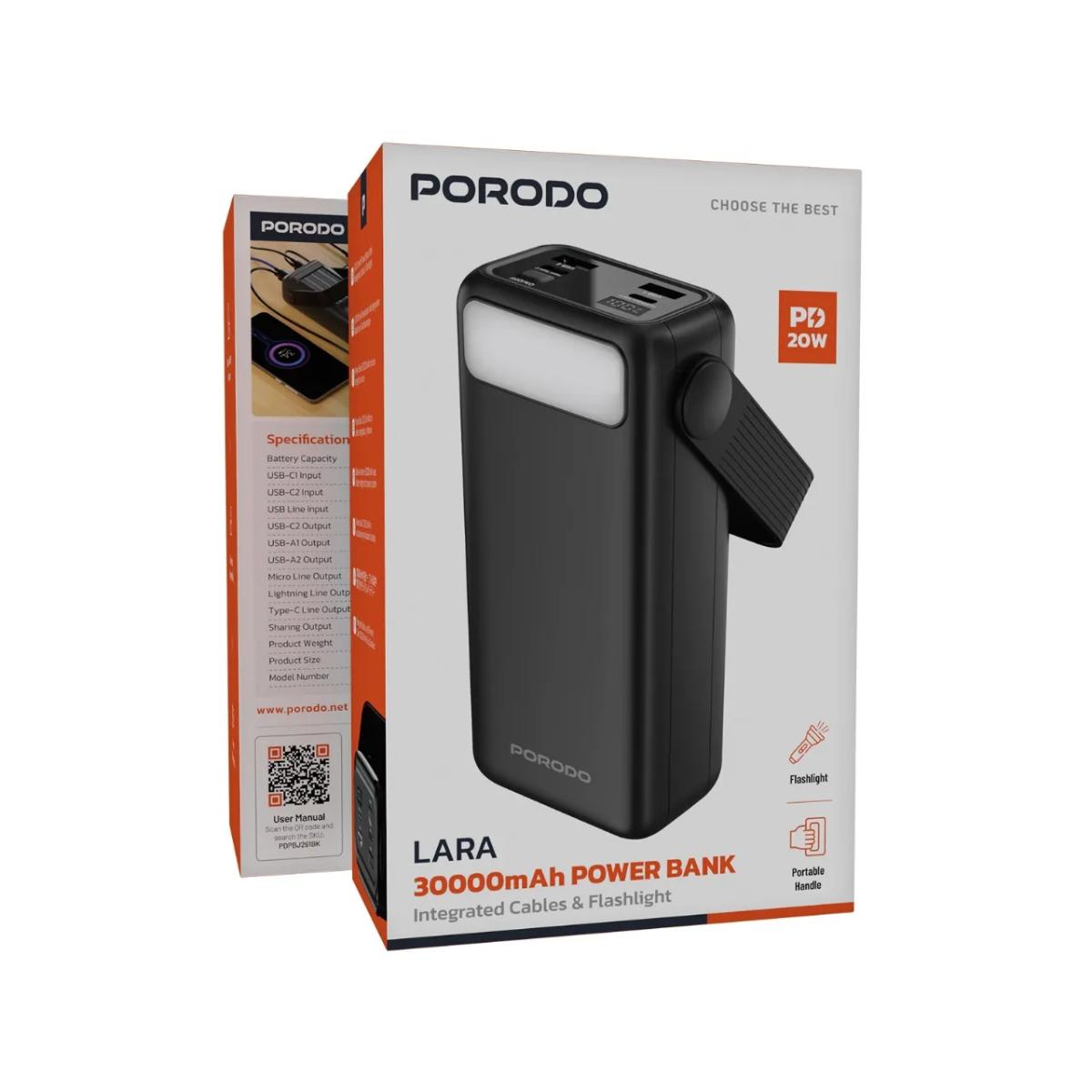 Porodo Lara 30000mAh Power Bank
