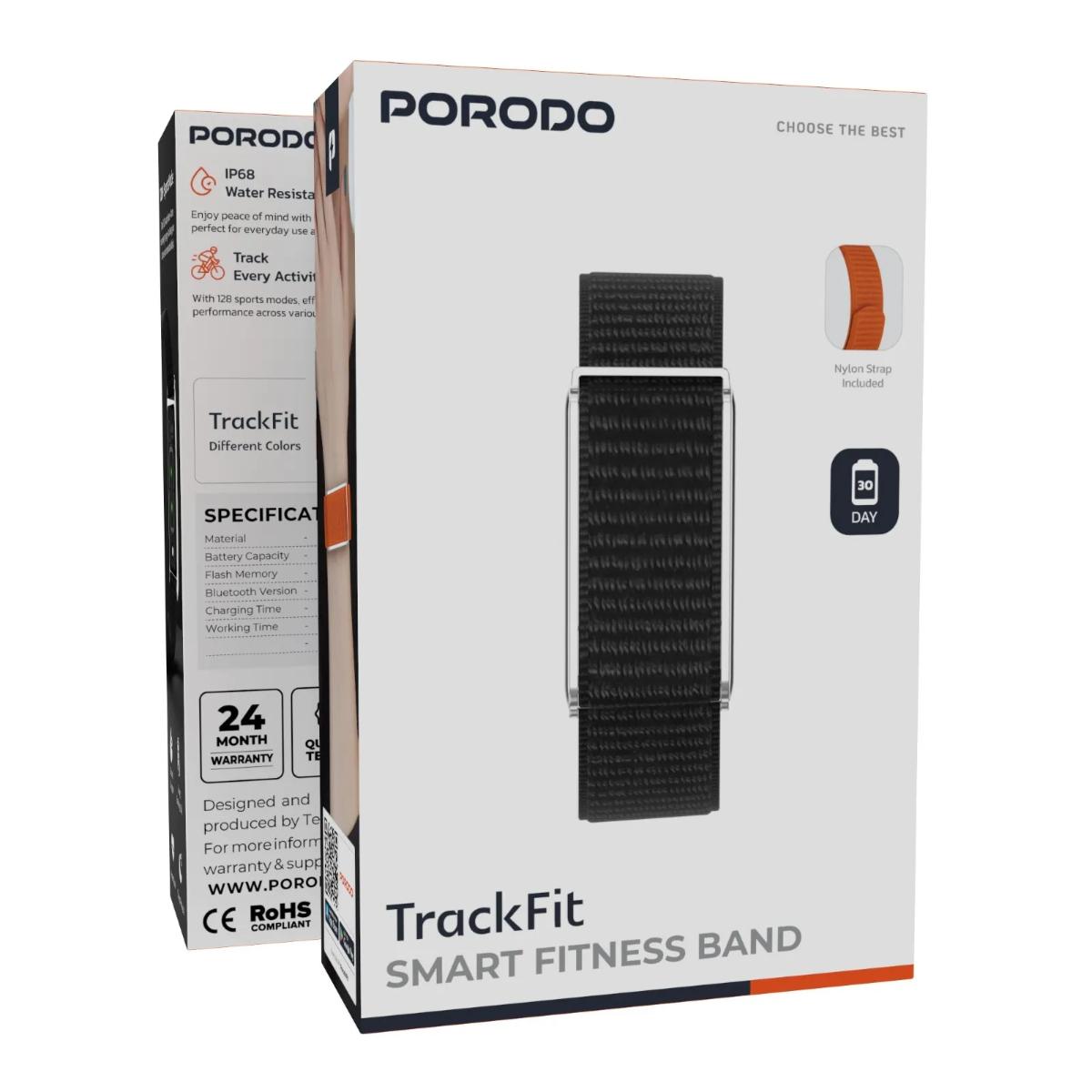 Porodo TrackFit Smart Fitness Band
