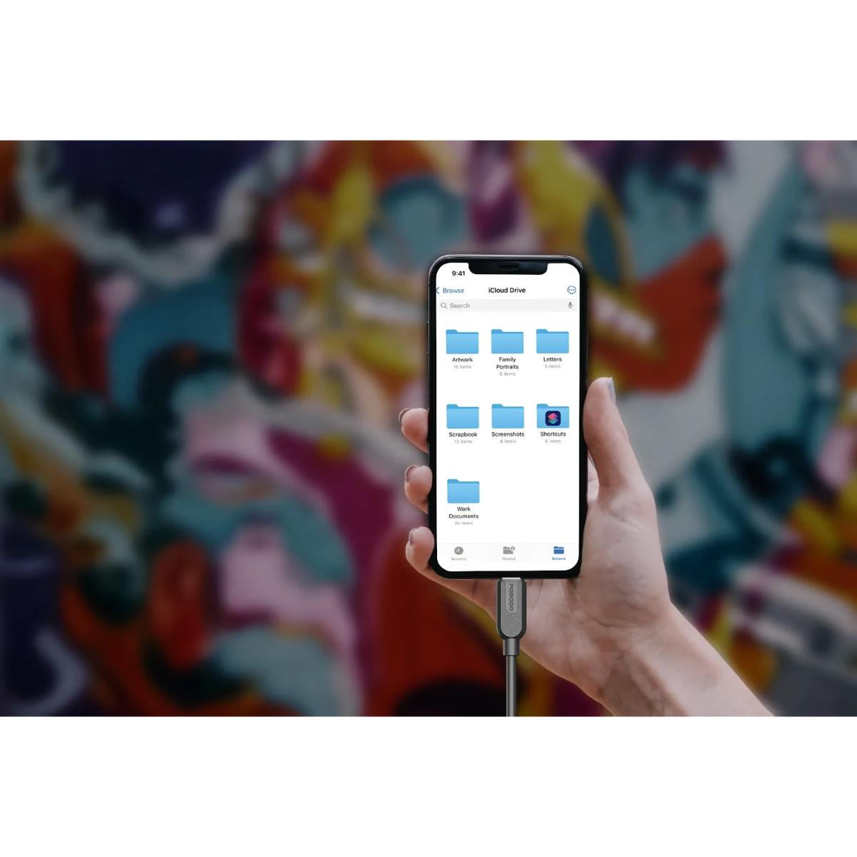 Porodo  USB-C To USB-C Cable 60W
