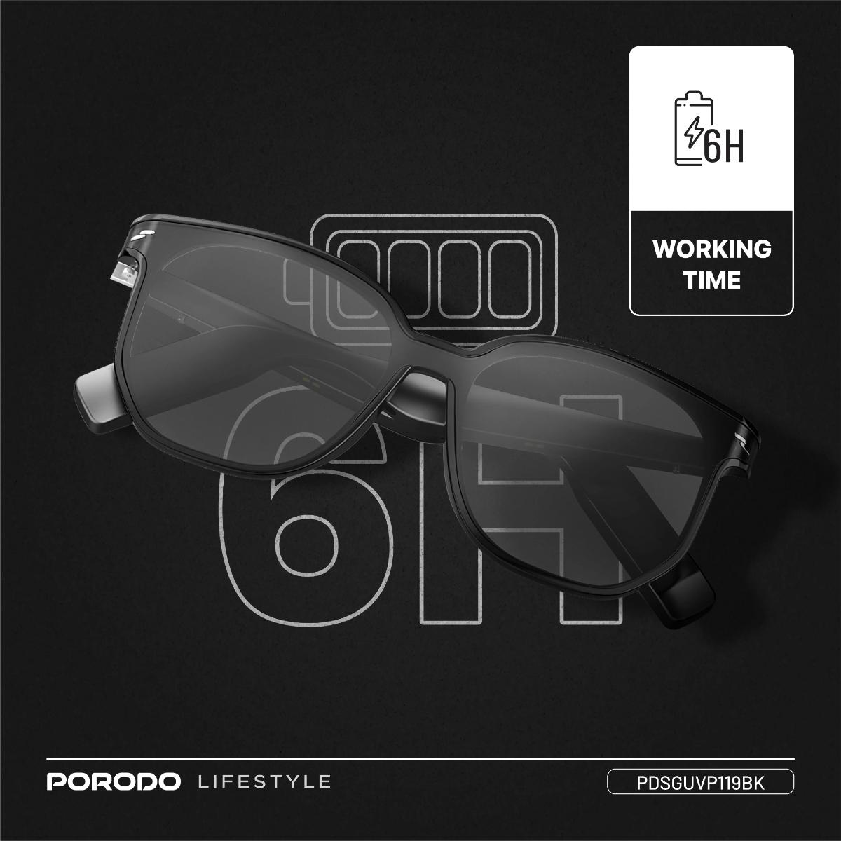 Porodo Lifestyle Optix Smart Glasses With Audio