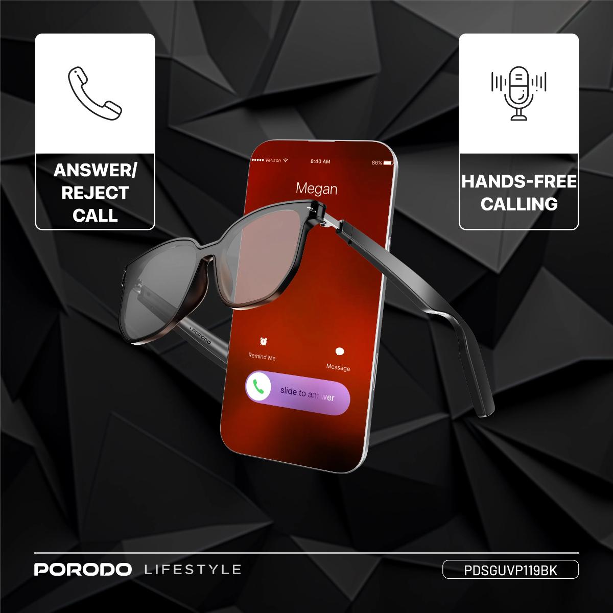 Porodo Lifestyle Optix Smart Glasses With Audio