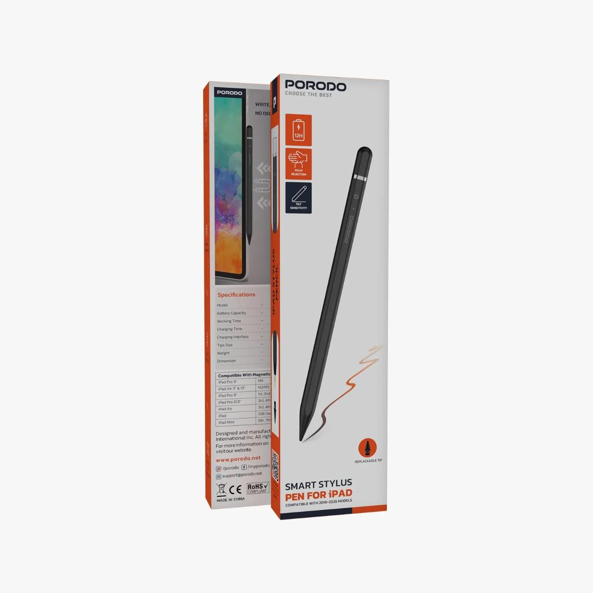 Porodo Smart Stylus Pen for Ipad