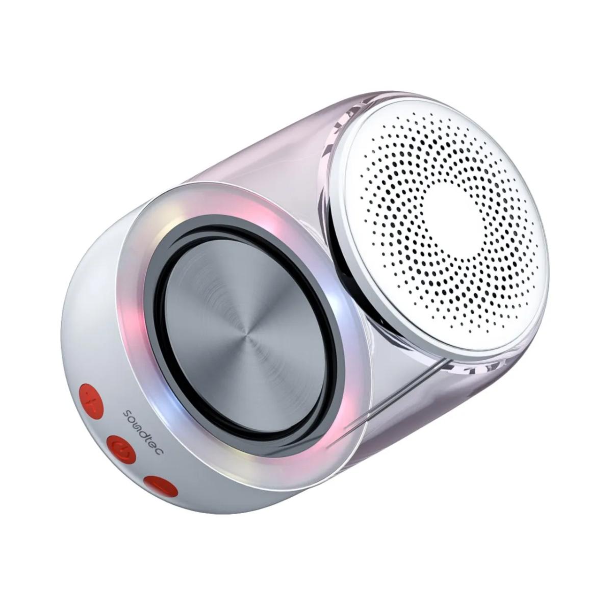 Porodo Crystal-Glow Mini Bluetooth Speaker