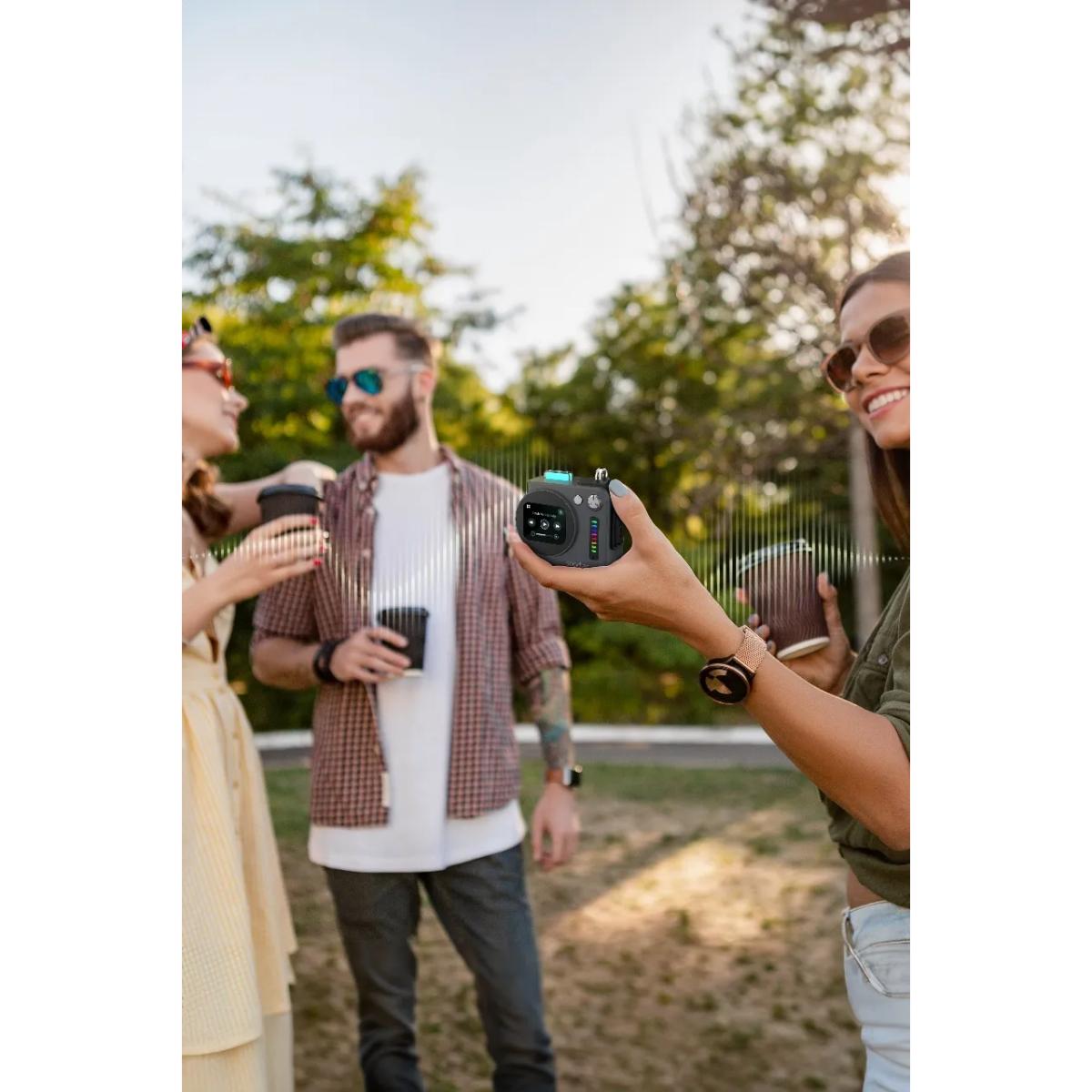 Porodo VIBEGO Mini RGB Speaker