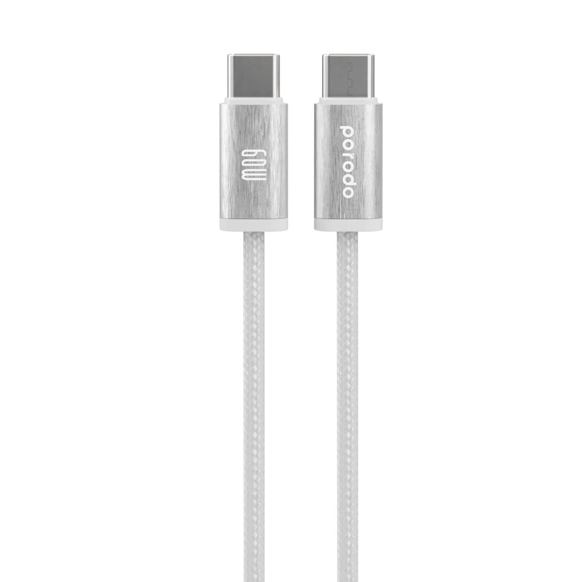 Porodo 60W USB-C to USB-C Braided Cable