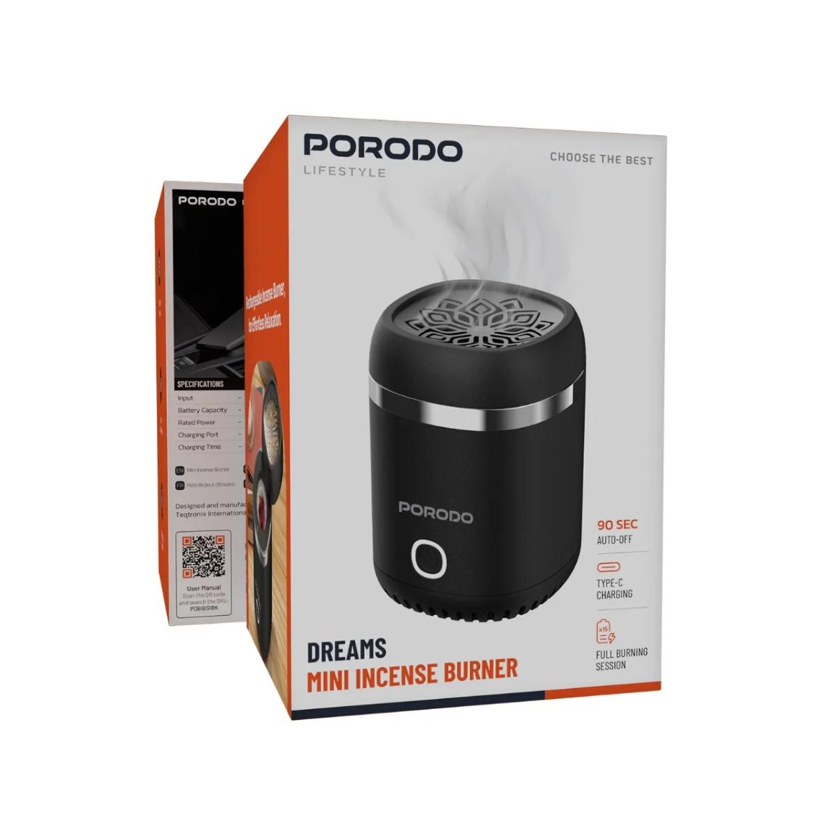 Porodo Lifestyle Dreams Mini Incense Burner