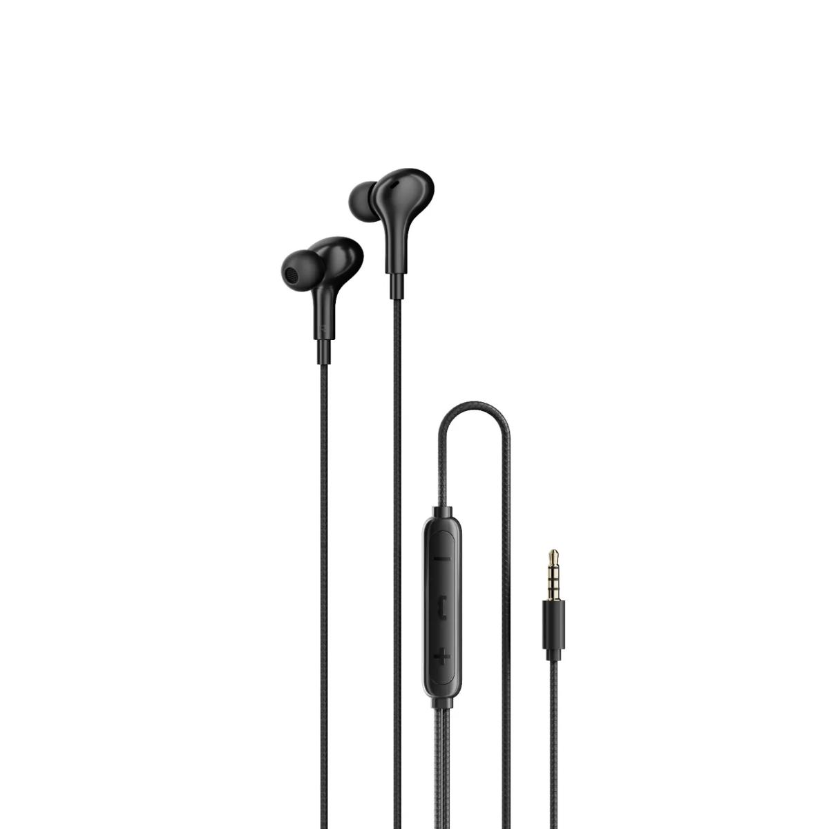 Porodo  Bass 3.5mm Wired Earphones
