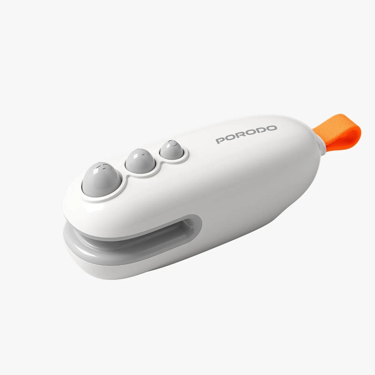 Porodo 2-in-1 Magnetic Mini Heat Sealer & Cutter
