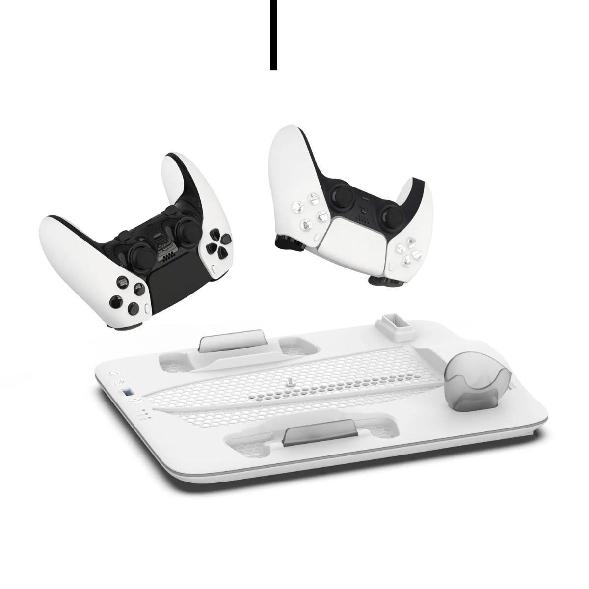 Porodo Gaming 6-in-1 PS5 Slim Cooling Station