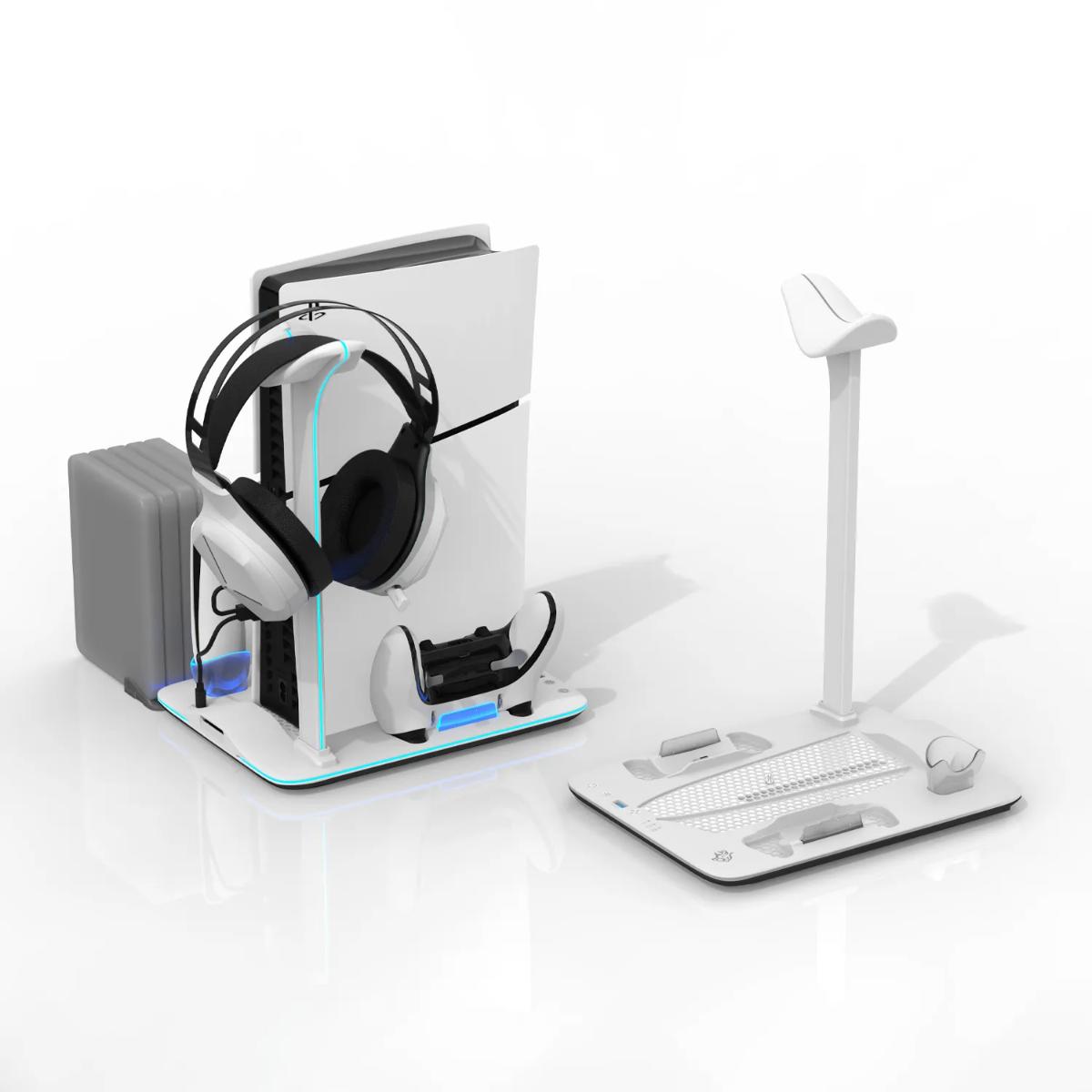 Porodo Gaming 6-in-1 PS5 Slim Cooling Station
