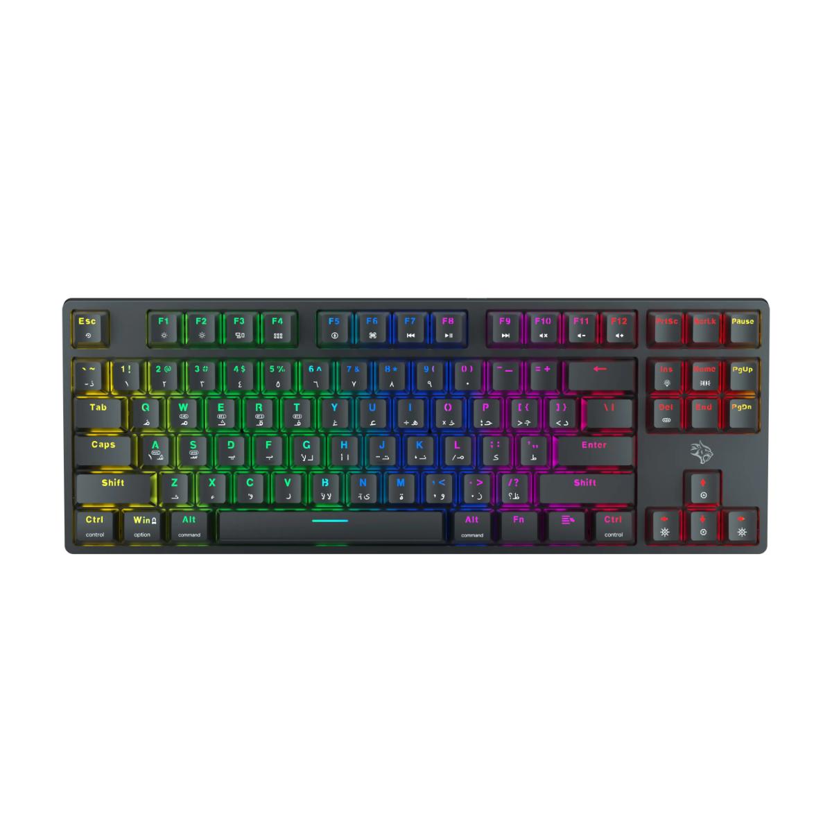 Porodo Gaming TKL 3-in-1 Wireless Mechanical Keyboard