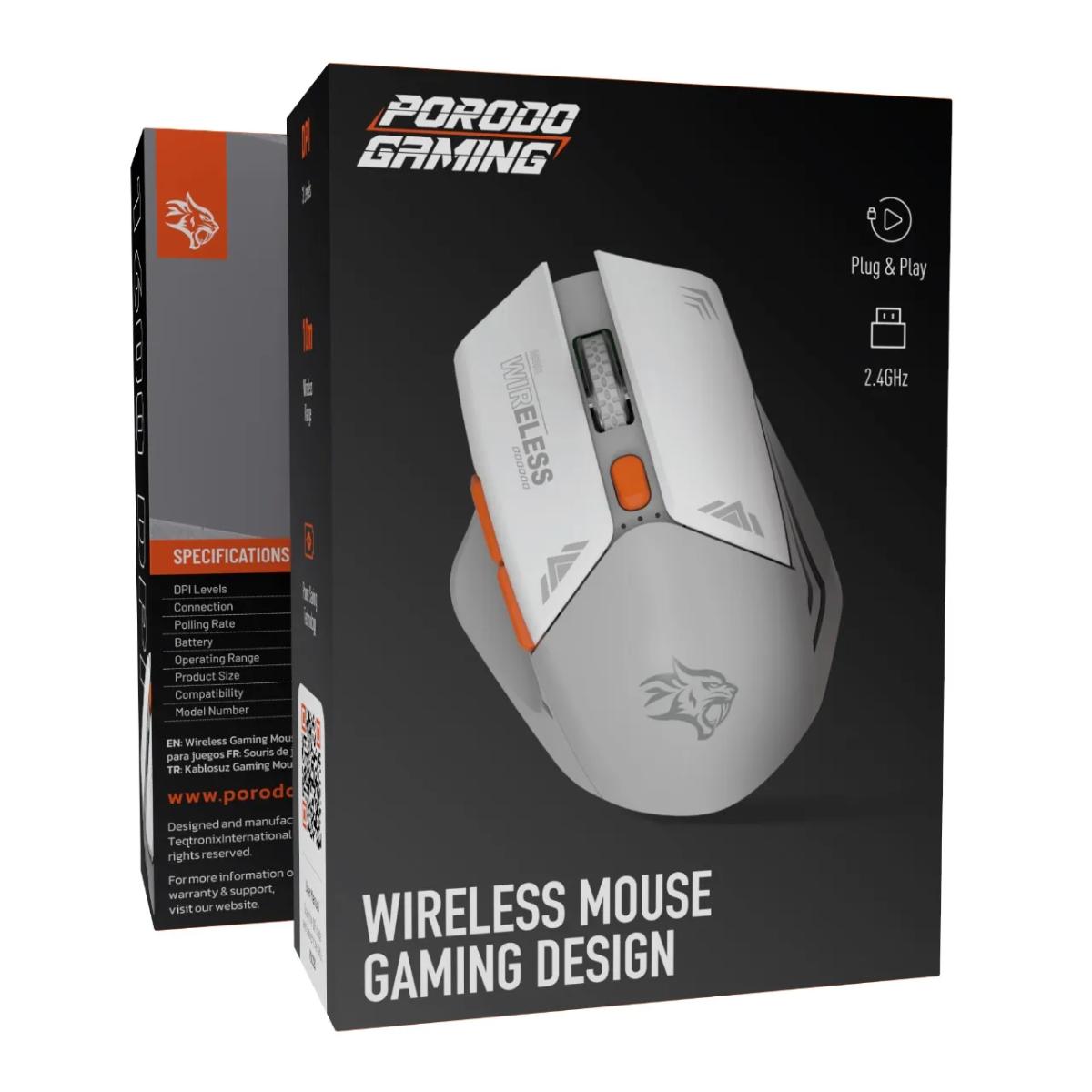 Porodo Gaming Wireless Mouse