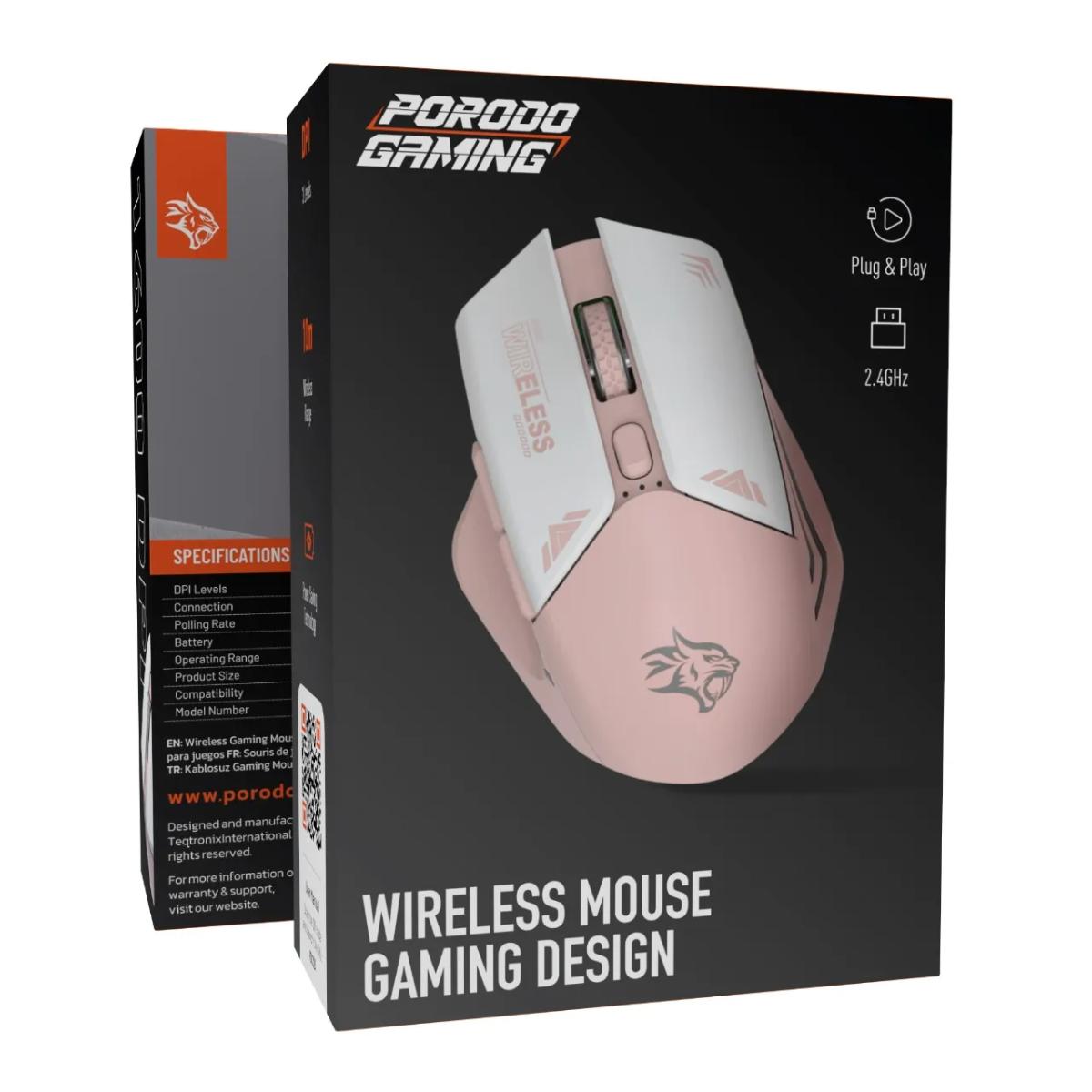 Porodo Gaming Wireless Mouse