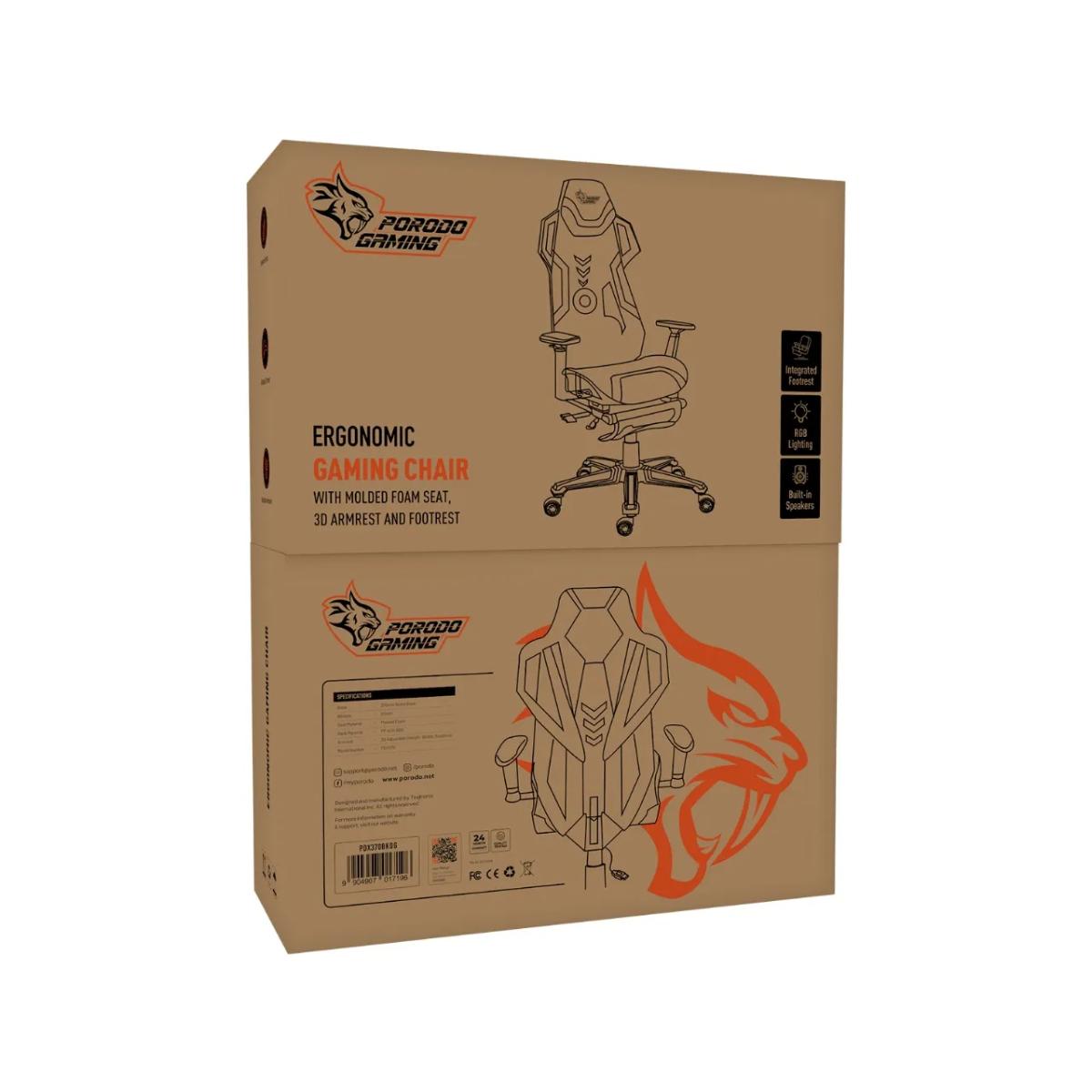Porodo Gaming Ergonomic Gaming Chair