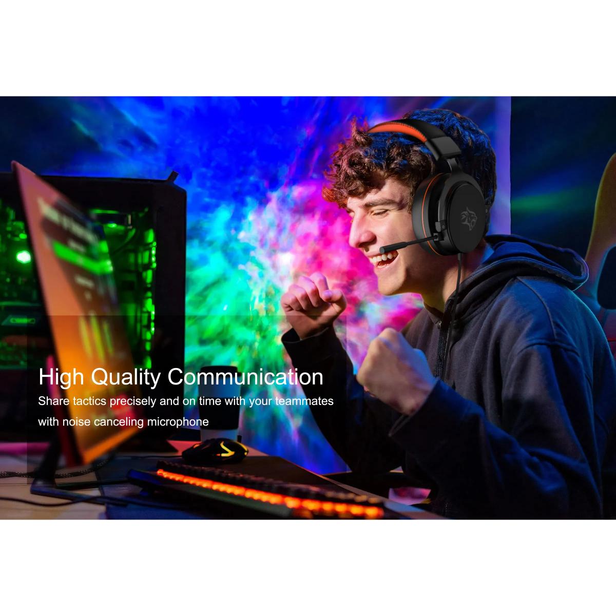 Porodo 7.1 Surround Sound Gaming Headset