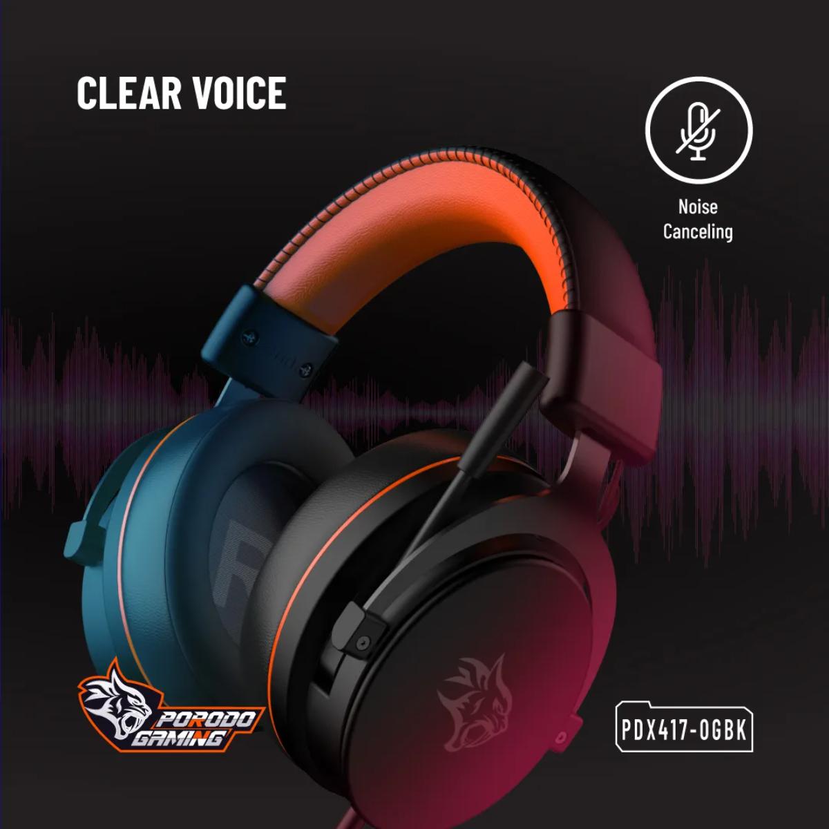 Porodo 7.1 Surround Sound Gaming Headset
