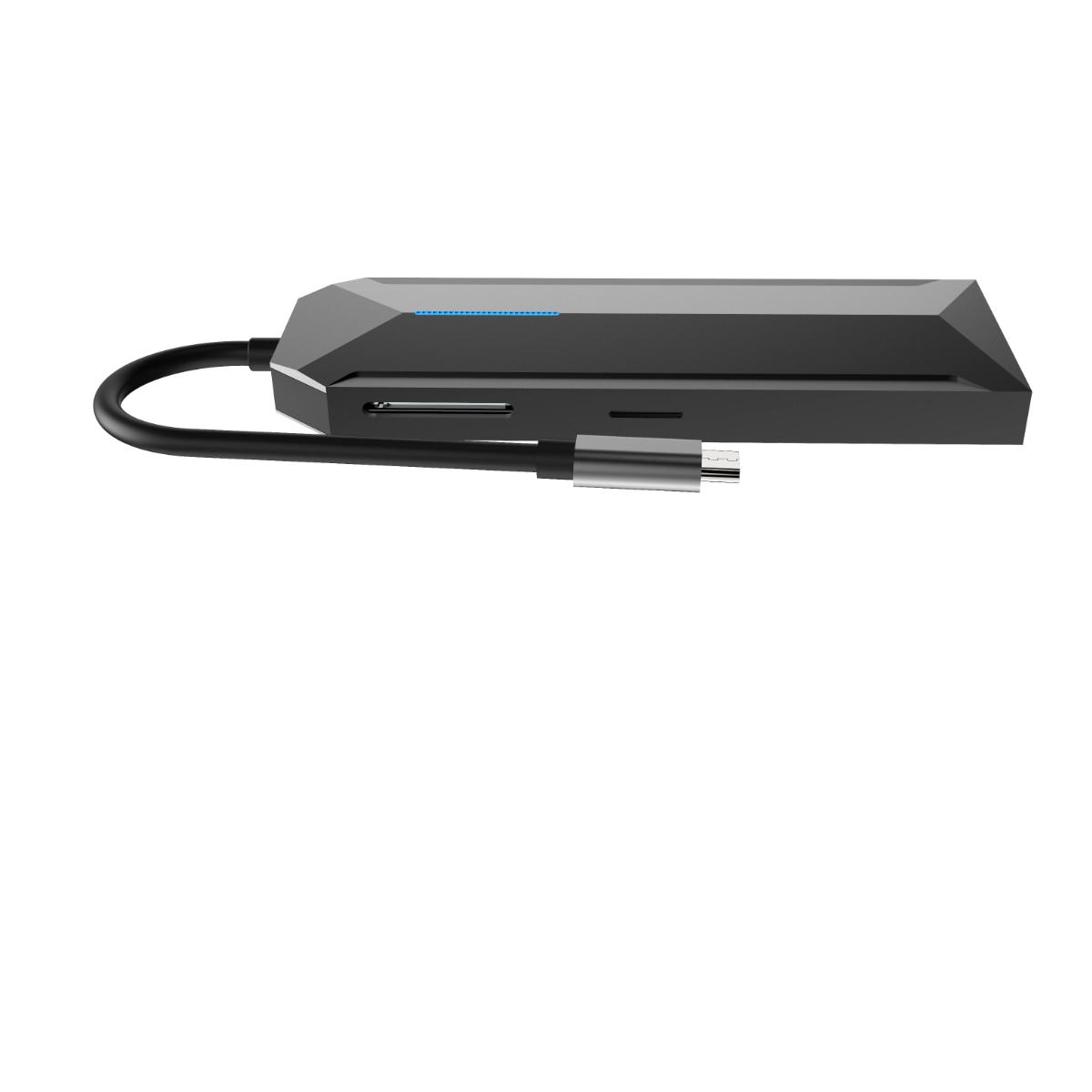 Porodo 9-in-1 USB-C Gaming Hub