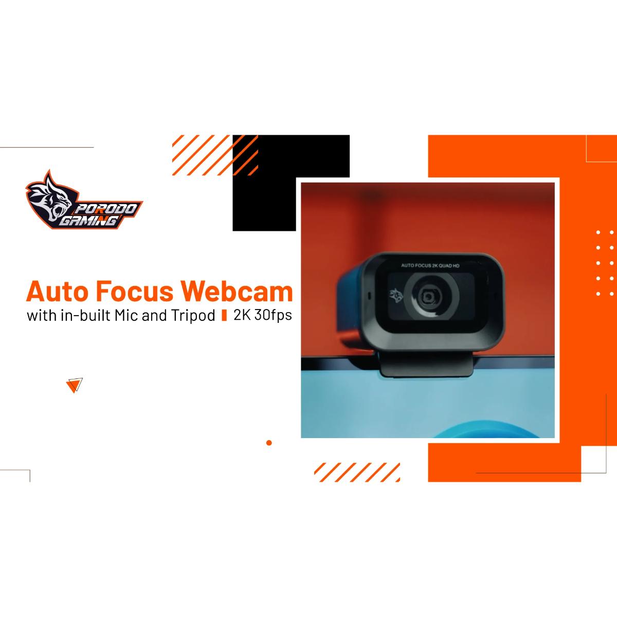 Porodo Gaming Action Webcam