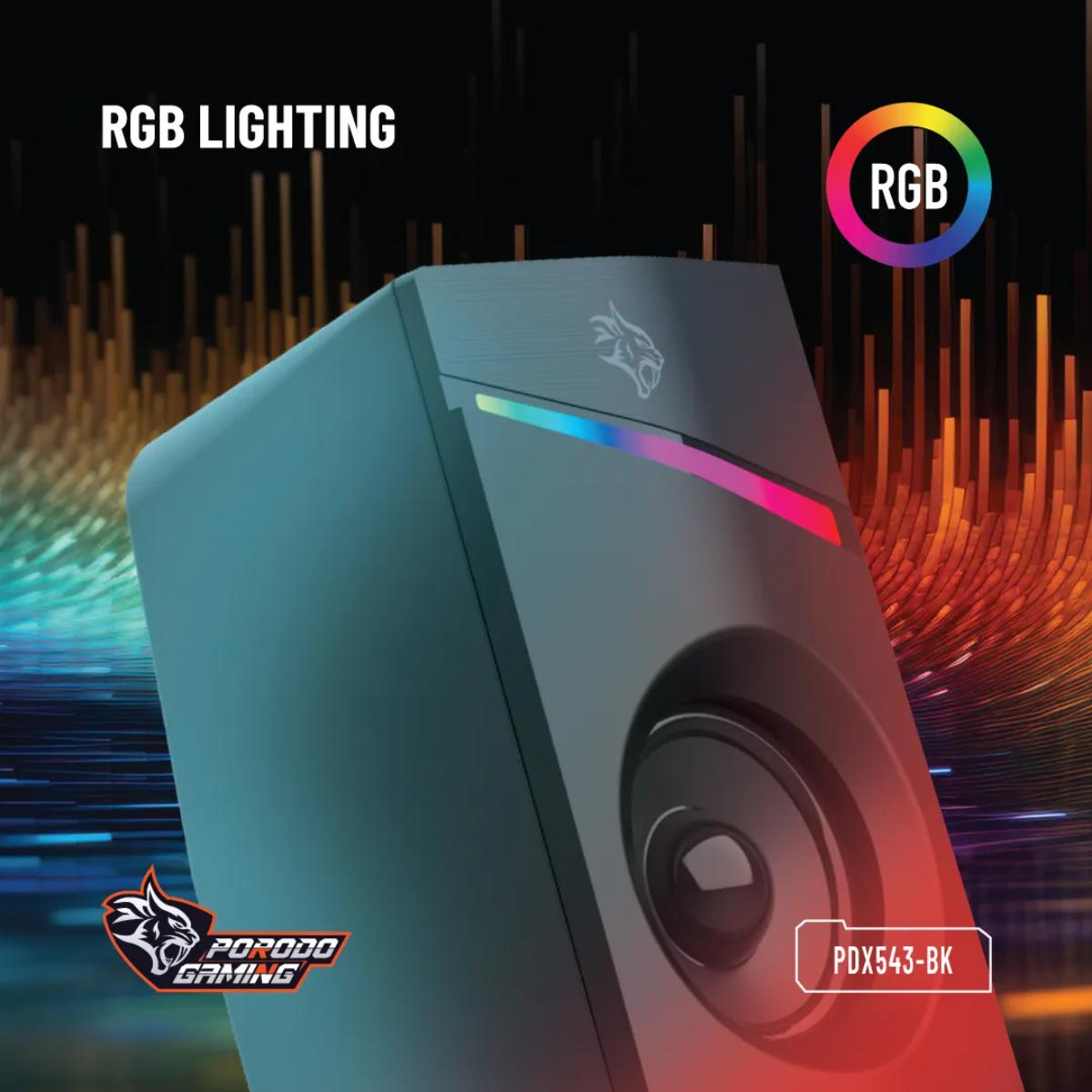 Porodo Speakers Volume Knob Control