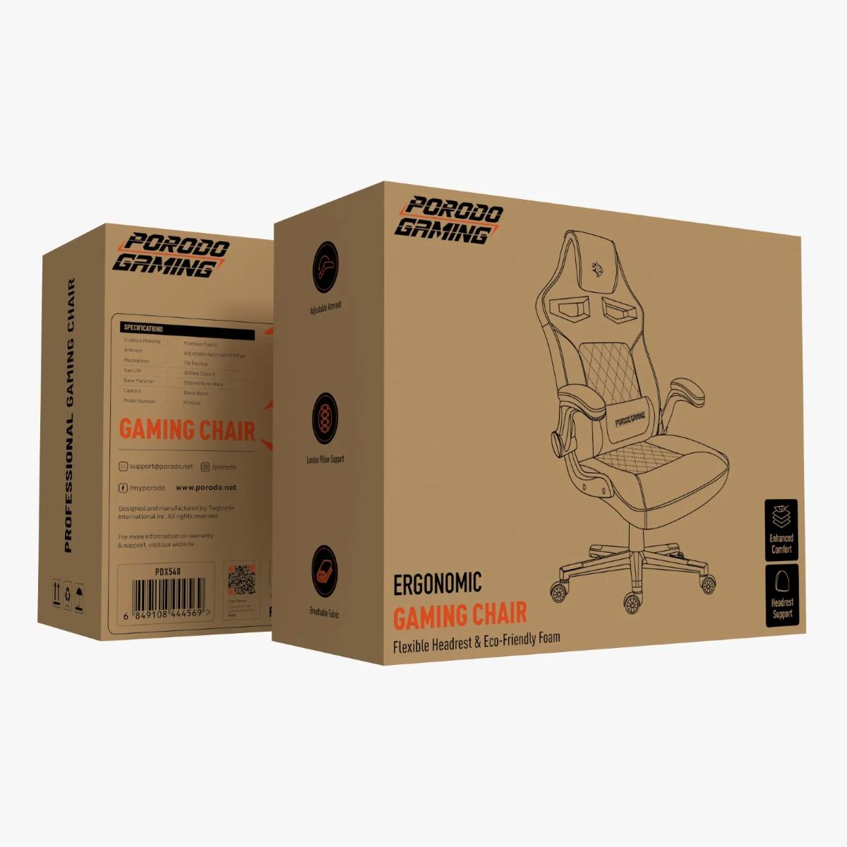 Porodo Gaming Ergonomic Gaming Chair
