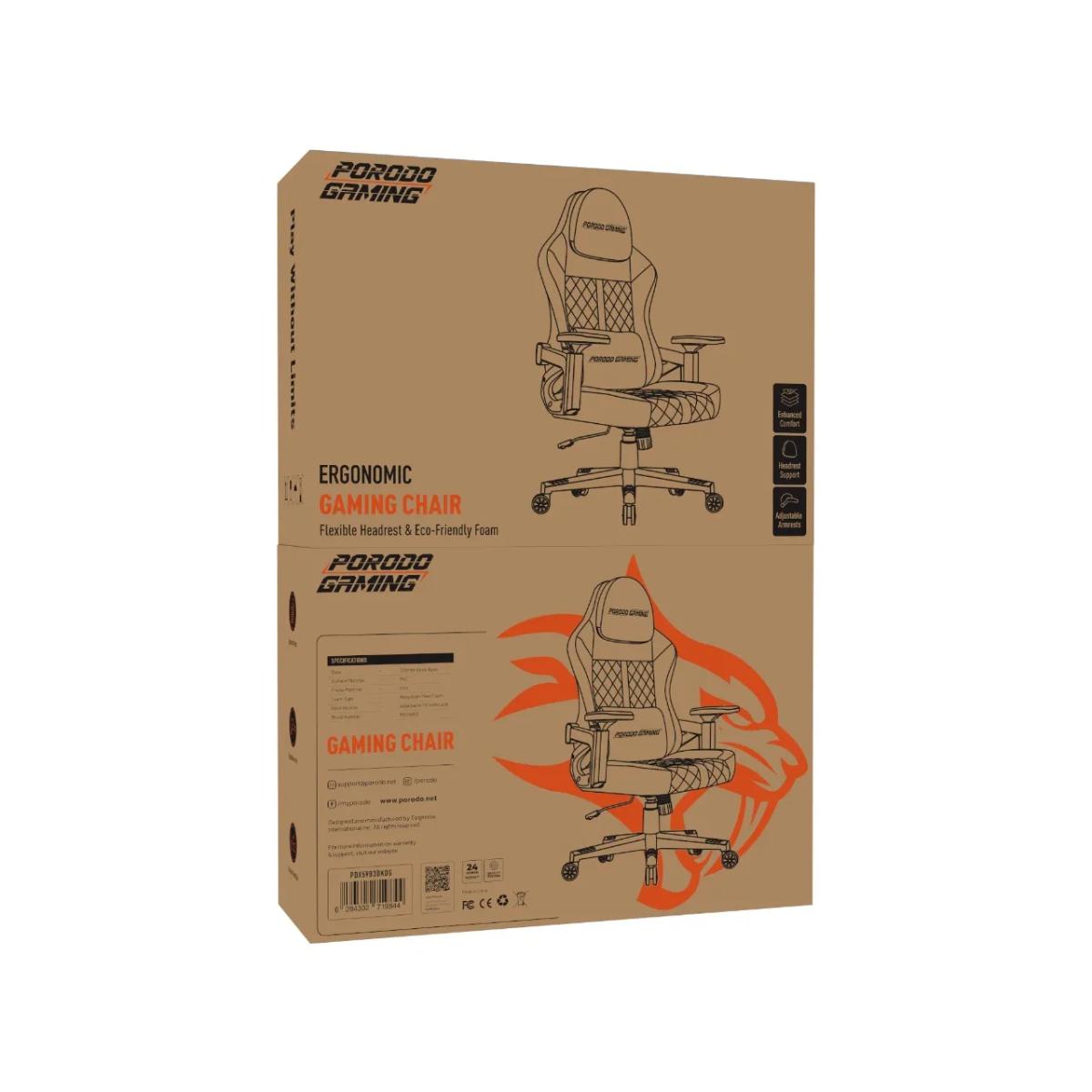 Porodo Gaming Ergonomic Gaming Chair