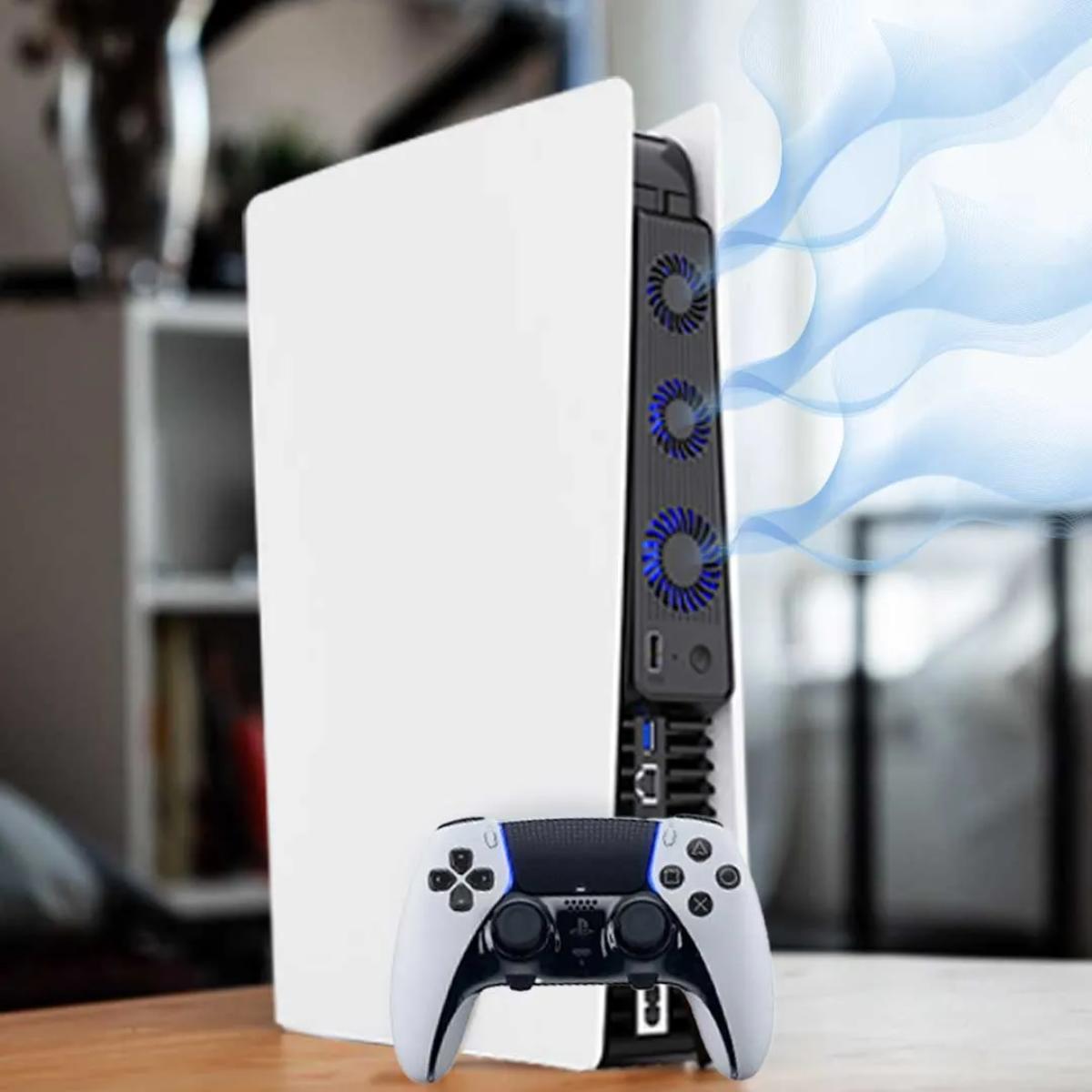 Porodo 3-Fan Rapid Cooling Stand for PS5