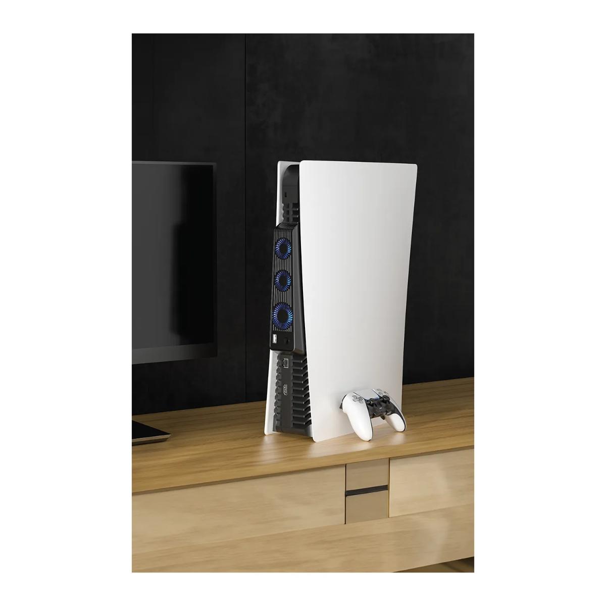 Porodo 3-Fan Rapid Cooling Stand for PS5