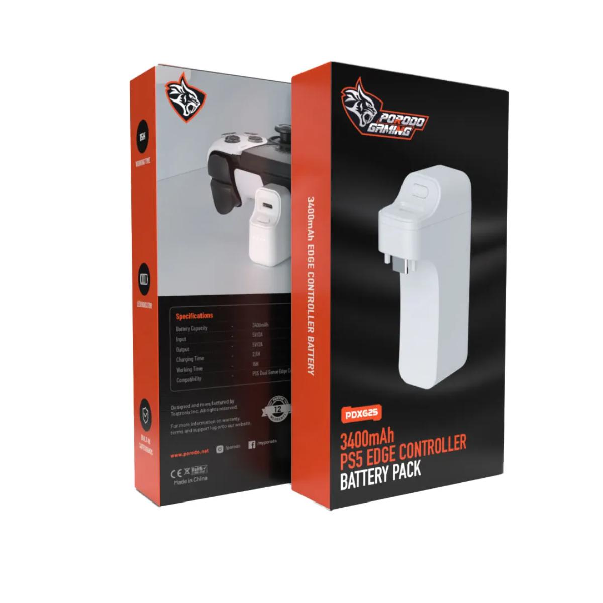 Porodo PS5 DualSense Edge Battery Pack